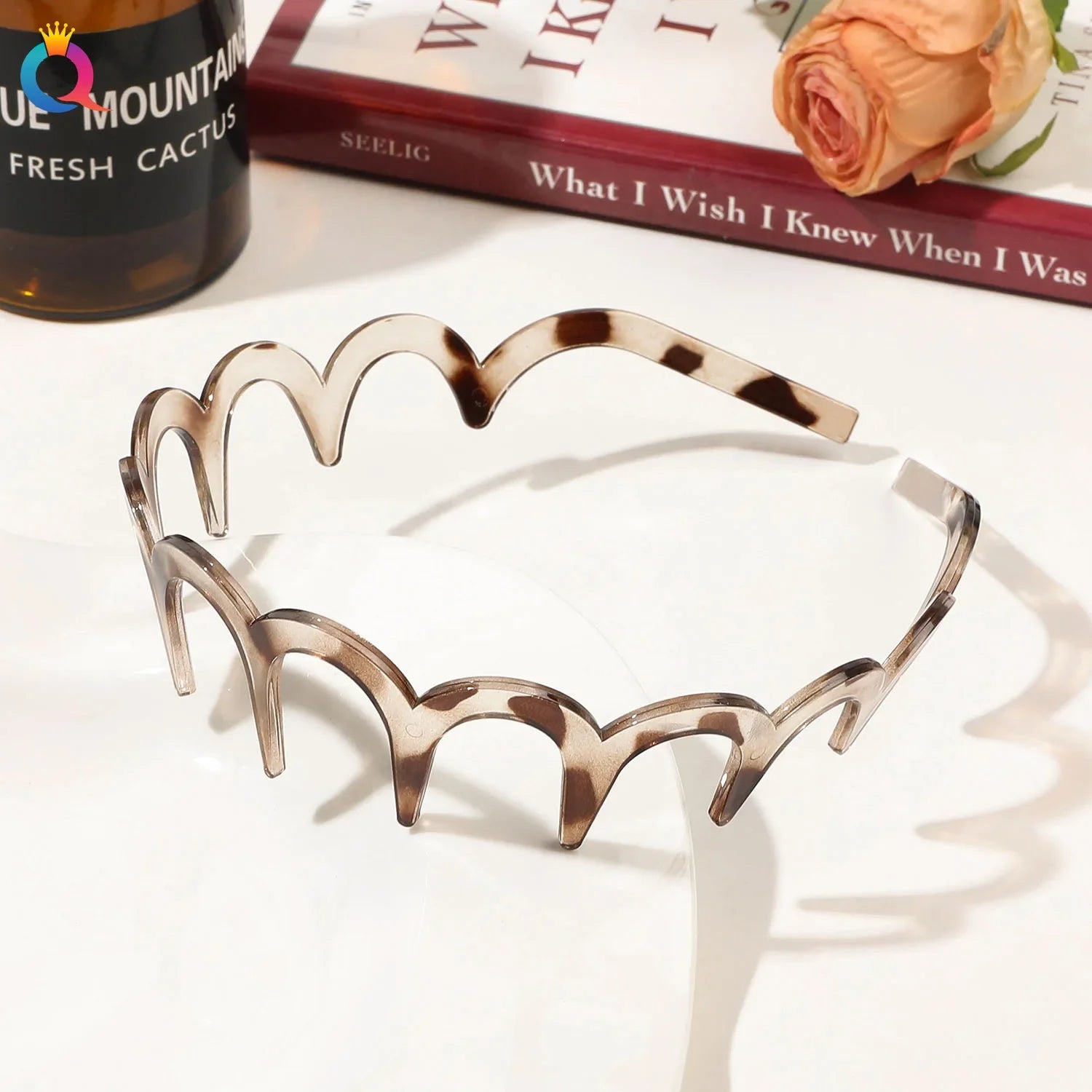 Fashion Wave Headbands for Women Solid Color Toothed Non-slip Hair Bands Girl Face Wash Sports Hairbands Hair Accessories