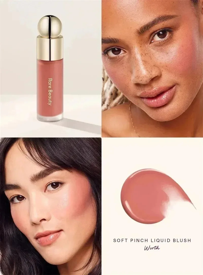 Rare Beauty Soft Pinch Liquid Blush Suitable Cheeks Waterproof and Long-Lasting Plump Suitable All Skin Color Natural Cosmetic