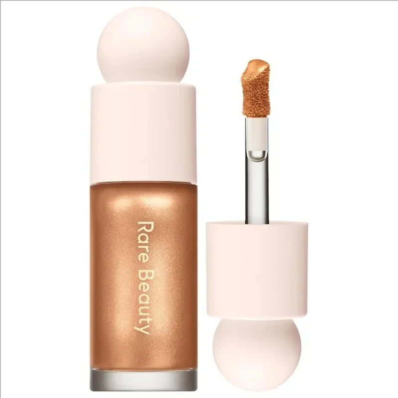 Rare Beauty Always Sunny Happy Sol Silky Three-dimensional Bronze Contour Stick Natural Matte Blusher Highlight Gloss Mirror