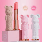 Beauty Glazed Bear Moisturizing Lipstick,Colored Lip Balm,Nourishing Lip stick,Easy To Color,Watery