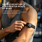 CYCLAMI Heart Rate Sensor Armband for Cycling, Running, Hiking, Bluetooth ANT+ Wireless Health Fitness Smart Bicycle Sensor