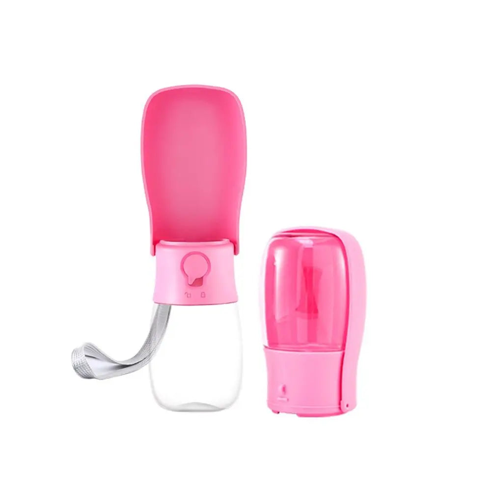 Pet Supplies 300ml Pet Dog Water Bottle Portable Leakproof Pet Walking Feeder Foldable Pet Water Dispenser Drinking