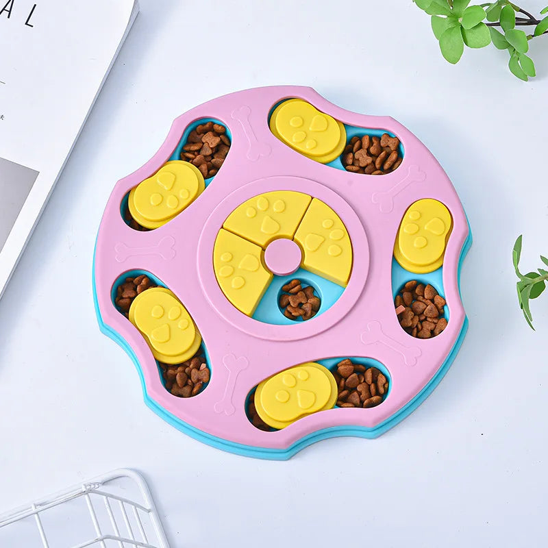 Pet supplies: dog educational toys for boredom relief, interactive educational feeding toys, feeding bowls