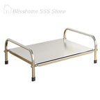 【S】Kitchen Stainless Steel Induction Cooker Rack Floor Mounted Multifunctional Shelf Gas Stove Support Kitchen Accessories