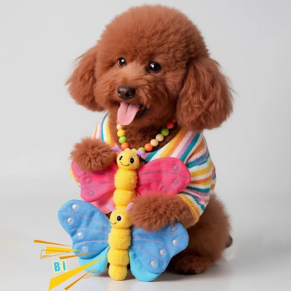 Pet Supplies Bite Resistant Dog Chew Non-Toxic Kitten Durable Squeaker Sound Dog Supplies Interactive Play