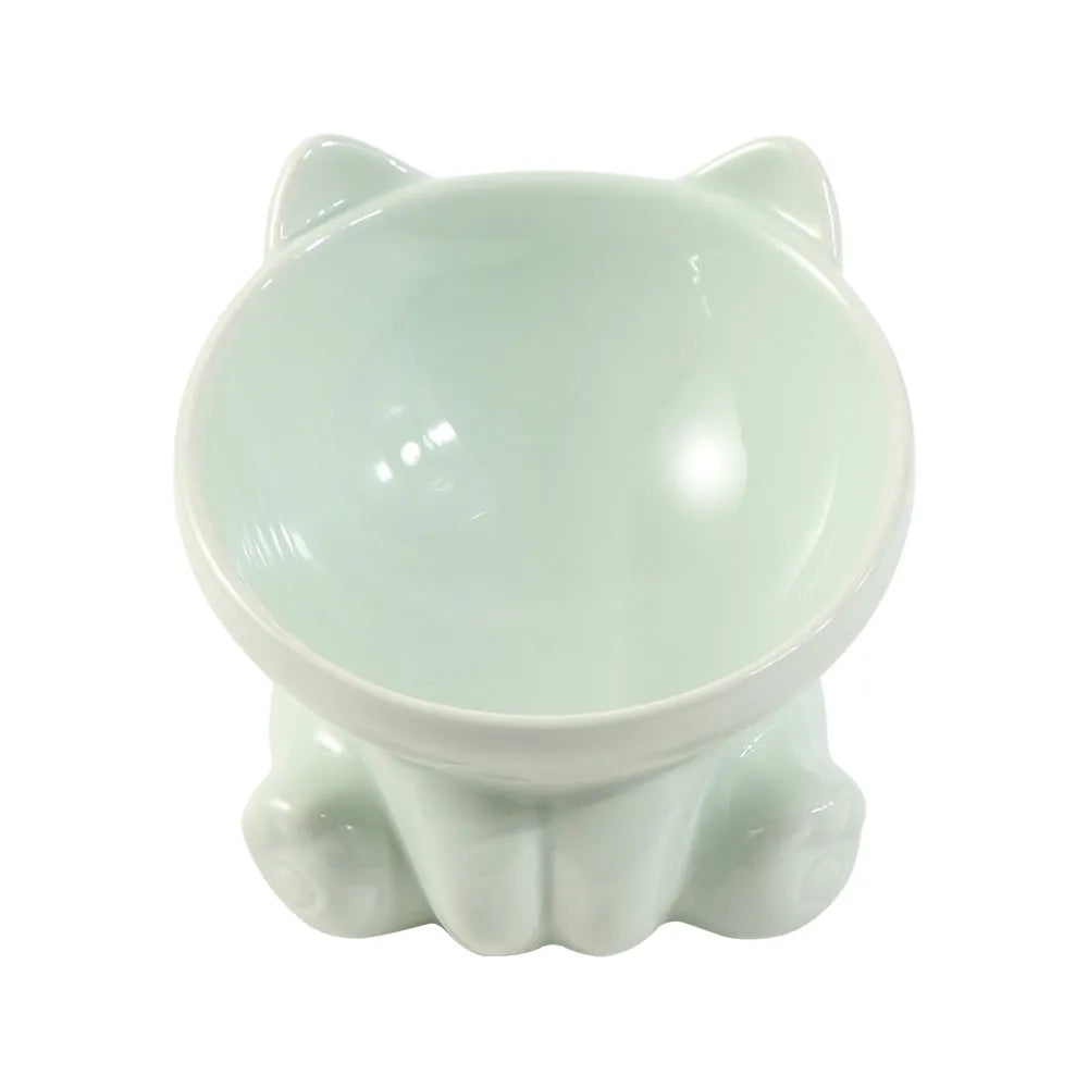 Supplies Drinking Eating Puppy Kitten Protection Cervical Pet Supplies Water Feeder Container Pet Feeding Bowl Cat Food Bowl