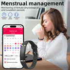 2026 LIGE New Smart Bracelet Women Health Fitness Tracker Ultra-thin Heart Rate Monitoring Wristband Original Man Sports Watches