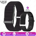 LIGE 2025 New Smart Watch Men Health Fitness Track Screenless Smart Wristband Wearable Sport Bracelet 1ATM Waterproof Smartwatch