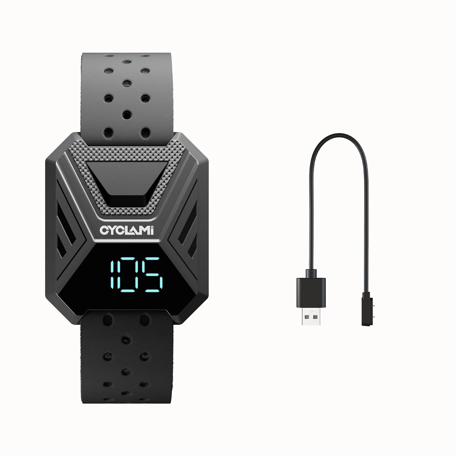 CYCLAMI Heart Rate Sensor Armband for Cycling, Running, Hiking, Bluetooth ANT+ Wireless Health Fitness Smart Bicycle Sensor