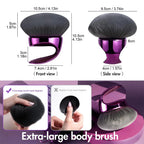 Beauty Blend & Blur Body Kabuki Brush Extra Large Vegan Bristles Self Tanner Brush Professional Blending Applicator Foundation