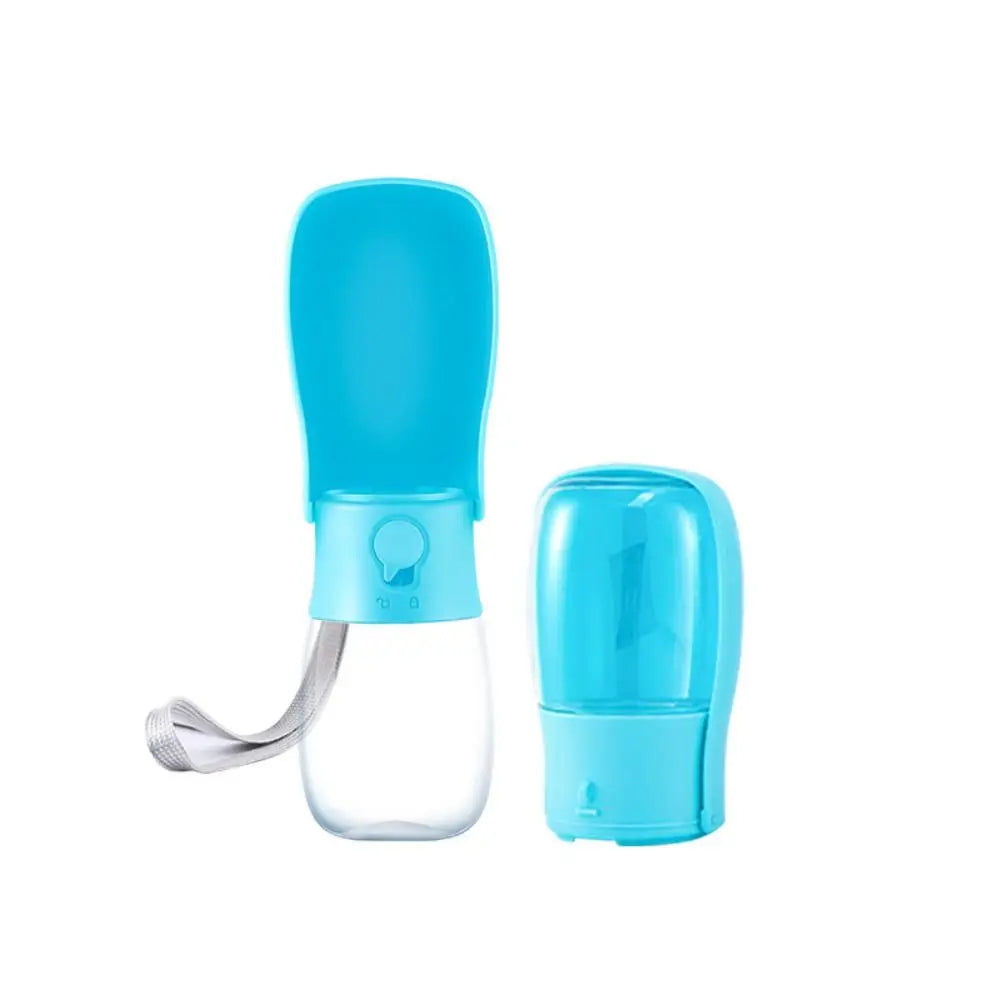 Pet Supplies 300ml Pet Dog Water Bottle Portable Leakproof Pet Walking Feeder Foldable Pet Water Dispenser Drinking