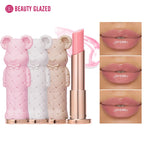 Beauty Glazed Bear Moisturizing Lipstick, Colored Lip Balm, Nourishing Lip Stick, Easy to Color, Watery