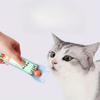 Cat Strip Squeeze Spoon Cat Strip Feeder for Lickable Wet Cat Treats Pet Liquid Snack Feeding Tool Cat Feeder Pet Supplies