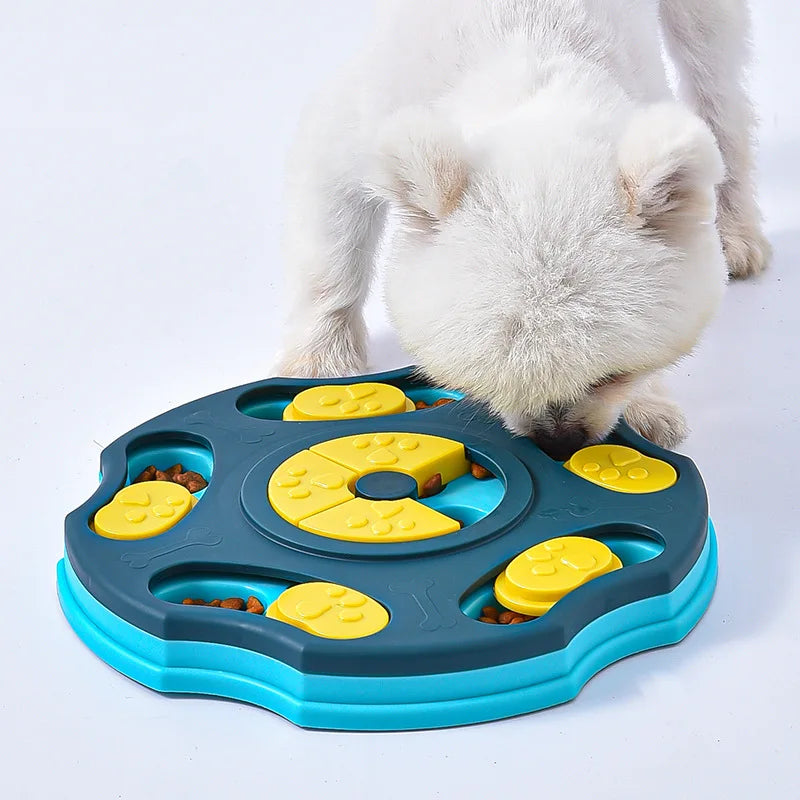 Pet supplies: dog educational toys for boredom relief, interactive educational feeding toys, feeding bowls