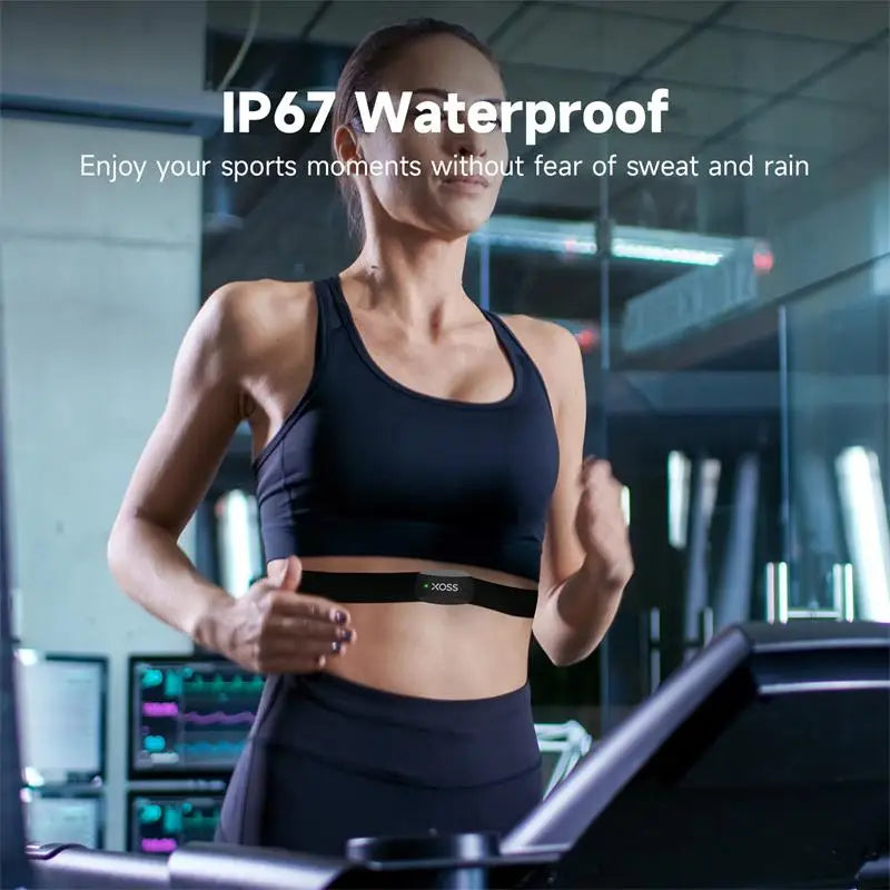 XOSS X2 Chest Strap Heart Rate Sensor Monitor Bluetooth ANT+ Wireless Health Fitness Smart Bicycle Sensor