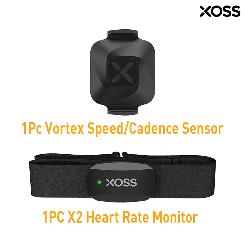 XOSS X2 Chest Strap Heart Rate Sensor Monitor Bluetooth ANT+ Wireless Health Fitness Smart Bicycle Sensor